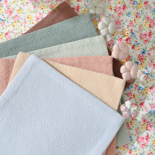 阳春小镇纯色杯垫百搭苎麻加厚