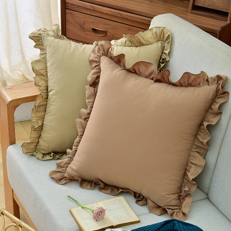 阳春小镇客厅夏季腰枕床头可定制