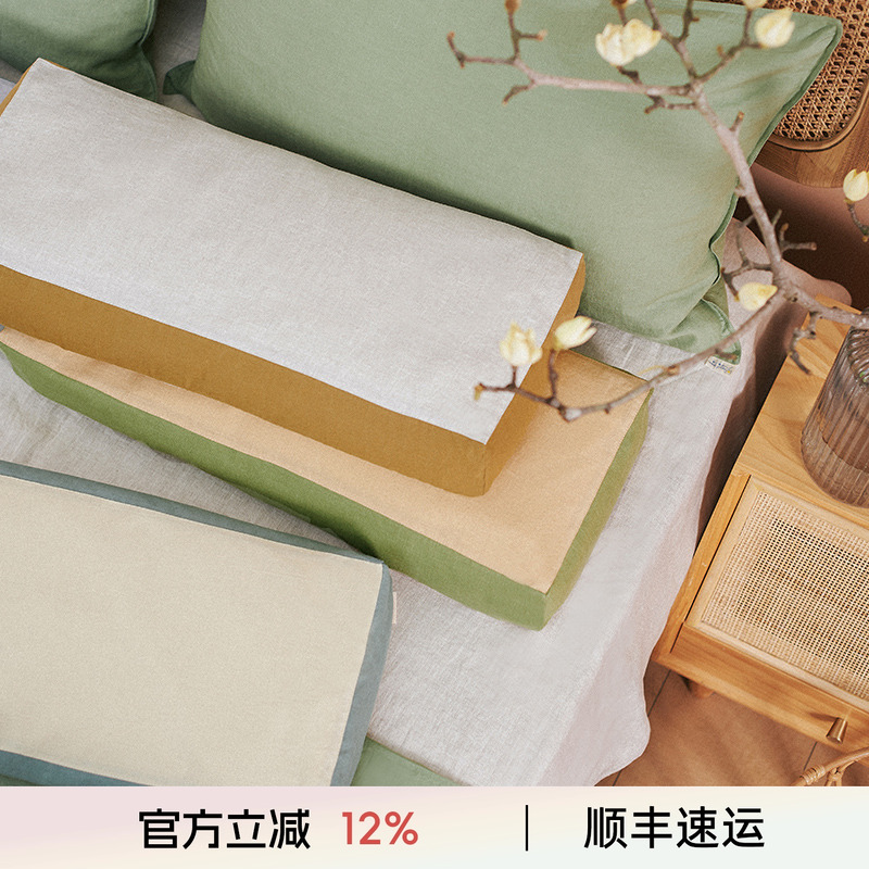 阳春小镇荞麦壳长方枕睡觉舒适
