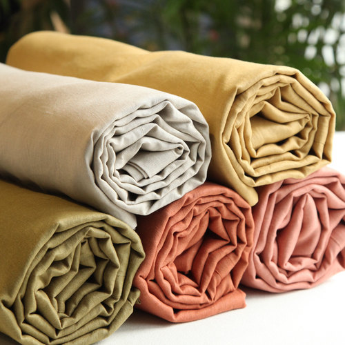 阳春小镇素色夏凉布四件套床单