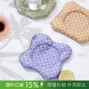 阳春小镇杯垫家用高级感轻奢隔热垫布艺办公室茶几餐桌复古手工