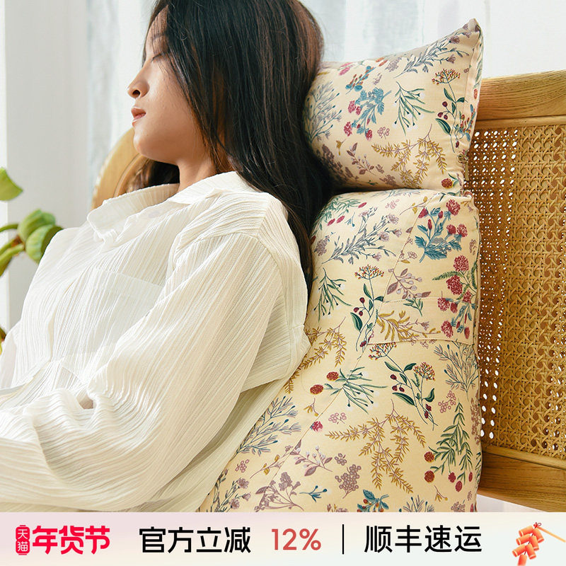 阳春小镇多功能颈枕护腰靠垫可拆卸卧室床头飘窗孕妇哺乳大靠背垫,居家布艺,靠垫/抱枕,淘宝优惠券,粉丝福利购,淘宝优惠卷