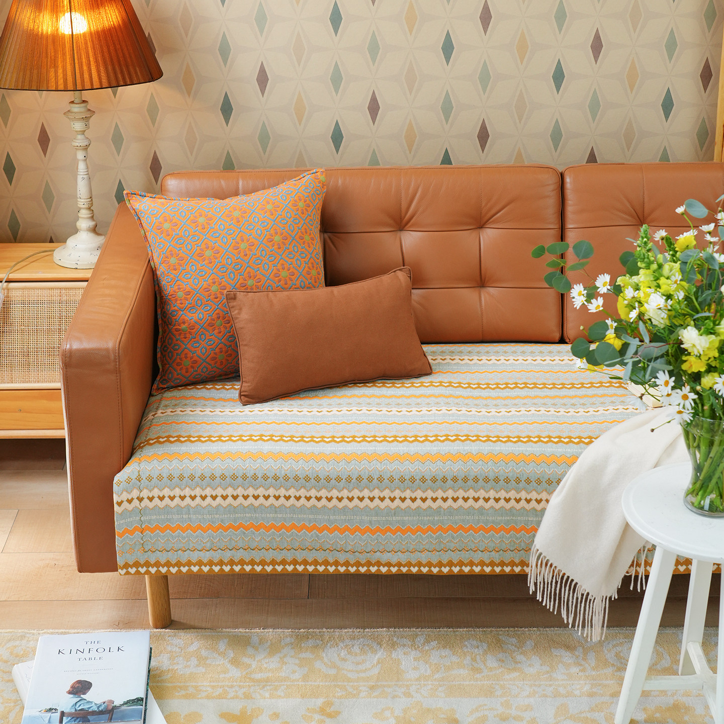 阳春小镇沙发垫沙发巾棉新款四季通用高端轻奢防滑高级感高档定制,居家布艺,沙发垫,淘宝优惠券,粉丝福利购,淘宝优惠卷