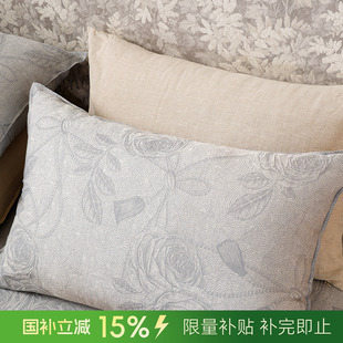 通用轻奢高级感高档可拆洗 阳春小镇枕套单个枕罩48cm×74cm四季