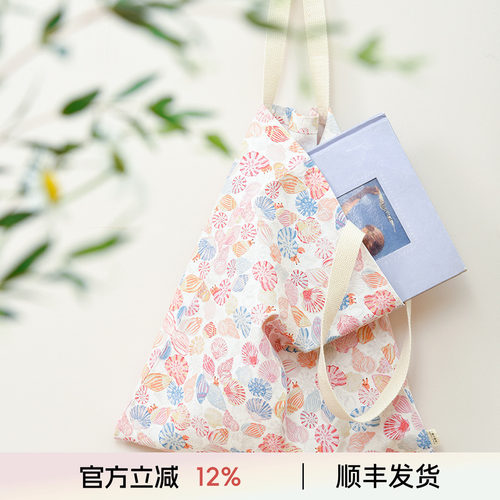 涂鸦袋子大容量环保文艺清新棉布