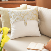 阳春小镇沙发靠包抱枕软包客厅轻奢高级感办公室创意靠背可拆洗