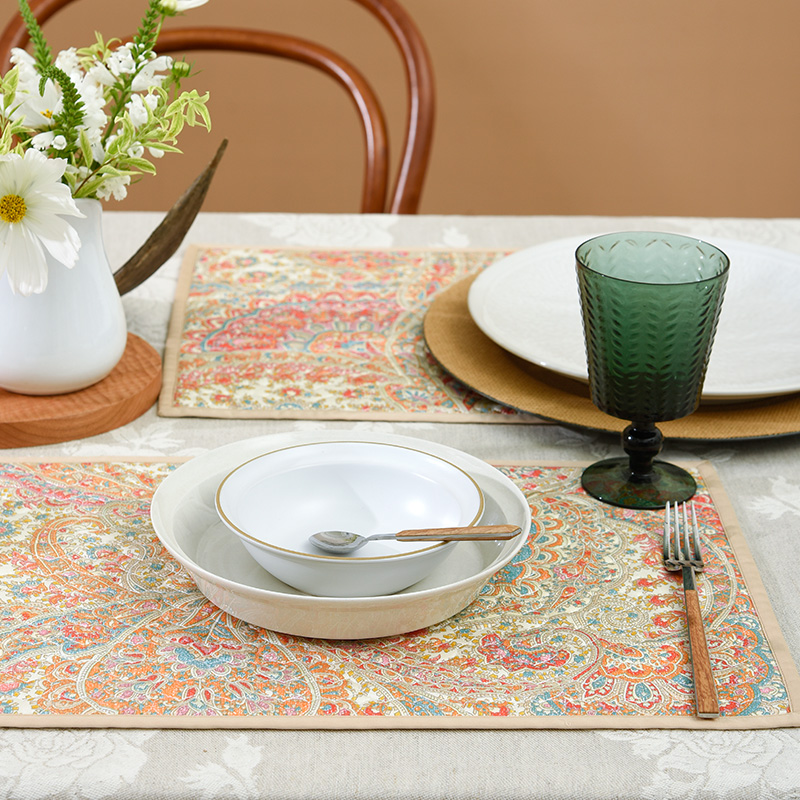 阳春小镇家用可定制ins风餐垫