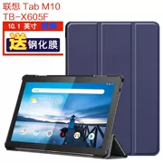 Lenovo Tab M10 Tablet PC Cover Network Red Bao gồm 10,1 inch TB-X605F Khung hỗ trợ sáng tạo Bao da rắn màu X605N Cá tính Vỏ chống mỏng đơn giản của Nhật Bản và Hàn Quốc - Phụ kiện máy tính bảng