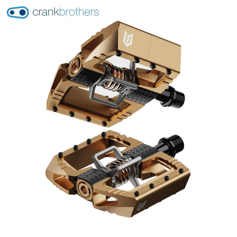 美国Crankbrothers Mallet DH Bruni青铜限量版山地DH速降锁踏板