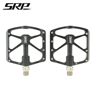 SRP 自行车公路车钉爪防滑超轻铝合金大面积密封培林骑行平踏脚踏