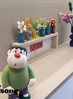 4hsong创意入户玄关鞋柜装饰画钥匙收纳挂钩免打孔墙上置物架壁挂