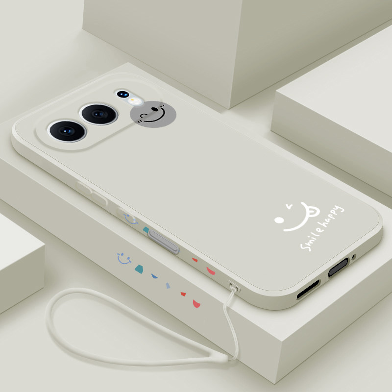 适用荣耀500pro手机壳新款华为honor500液态硅胶保护套MEP-AN00镜头全包防摔软壳MEY男女生个性创意网红笑脸