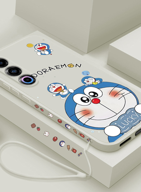 适用魅族21手机壳新款Meizu21pro液态硅胶保护套潮男女生魅族20镜头全包防摔MZ20por个性卡通pr0软外壳机器猫