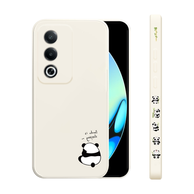 适用oppoA3活力版手机壳新款A3pro液态硅胶软壳oppo A3i镜头全包A3iplus防摔保护套潮男女生简约卡通外壳熊猫