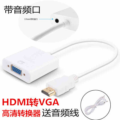 hdmi转vga带音频机顶盒转换器