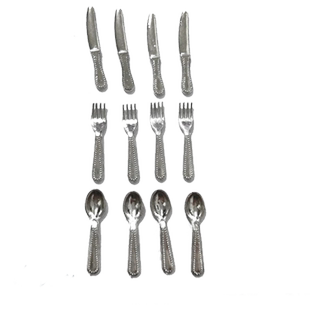 手工diy小屋大拼装房子模型益智食玩金属成品配件迷你刀叉勺