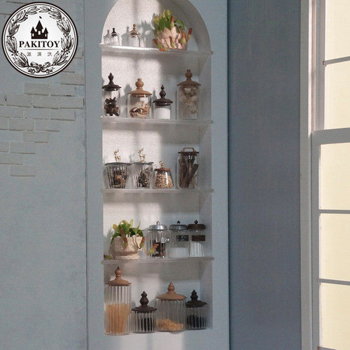 pakitoy成品配件玻璃储物罐