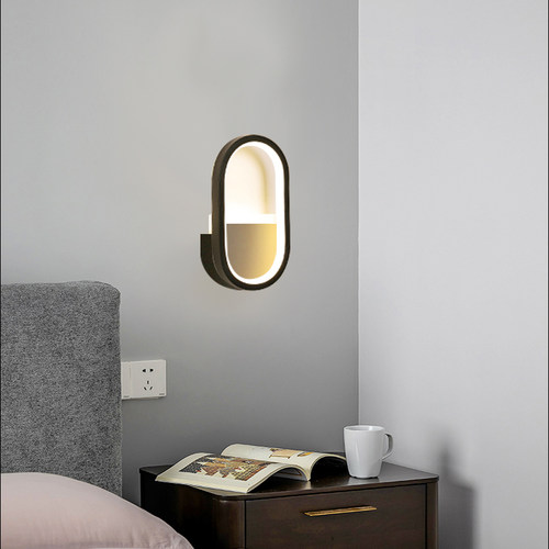 北欧壁灯卧室床头灯过道楼梯LED