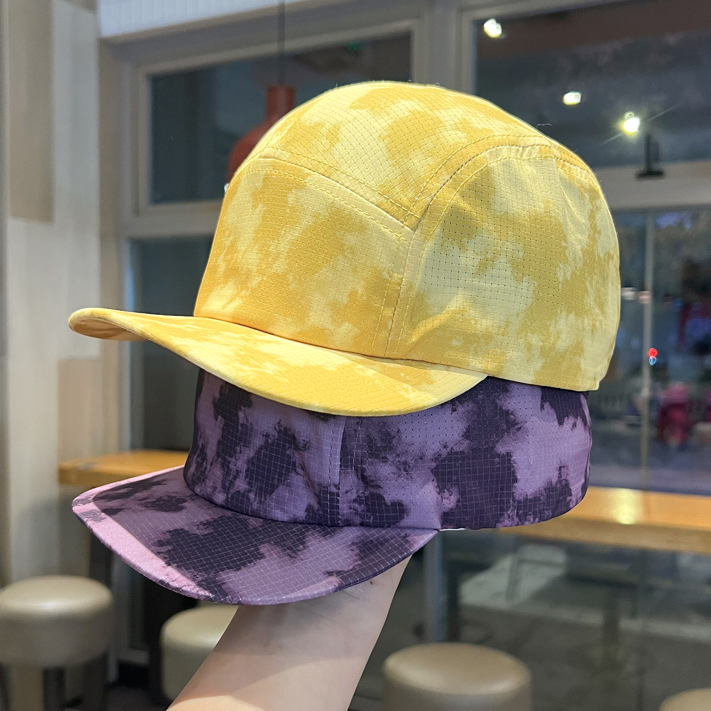 轻量化速干扎染棒球帽男女轻薄透气五片帽子户外跑步运动鸭舌帽潮,服饰配件/皮带/帽子/围巾,帽子,淘宝优惠券,粉丝福利购,淘宝优惠卷