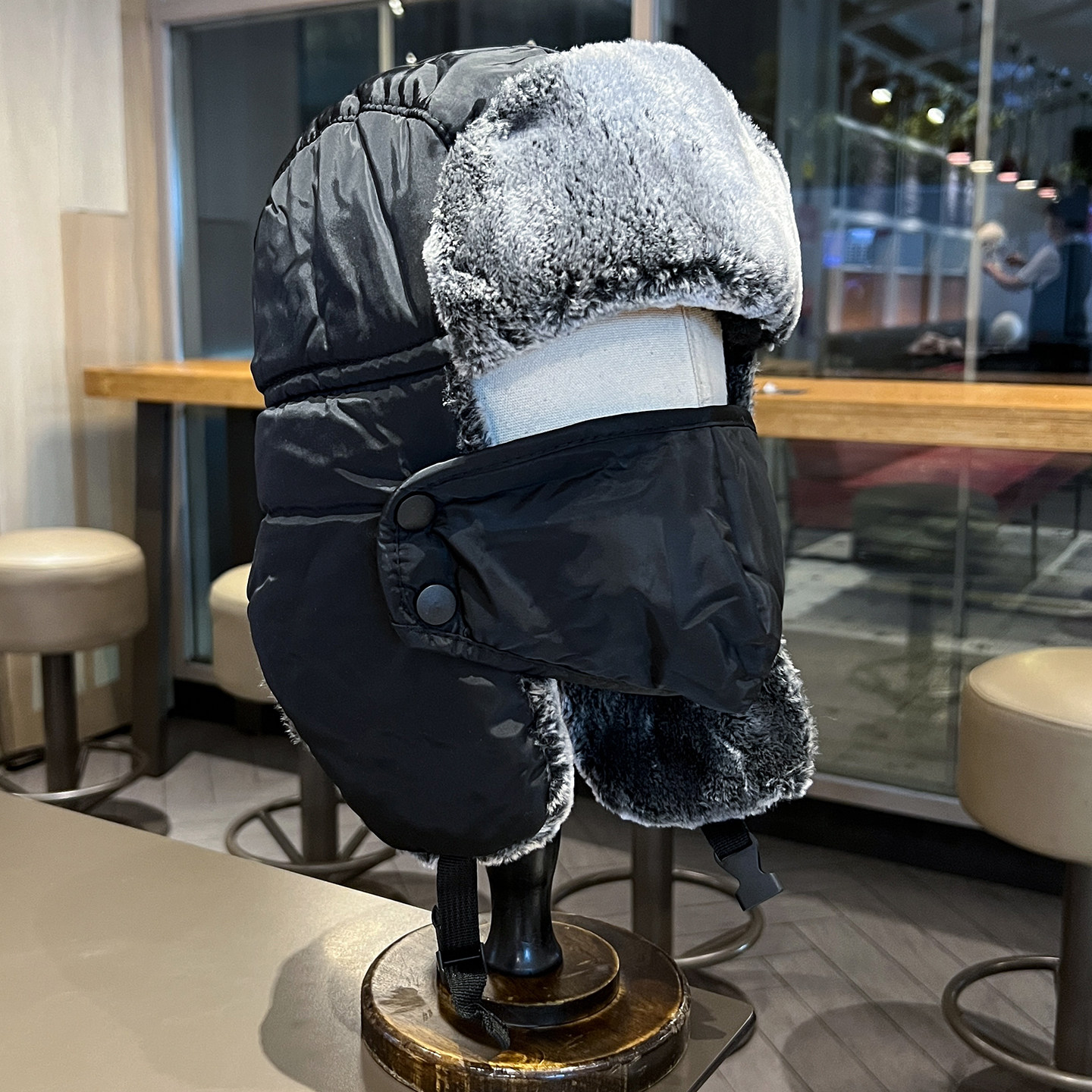 帽子男冬季加厚加绒棉帽青年东北户外防寒滑雪骑车保暖护耳雷锋帽