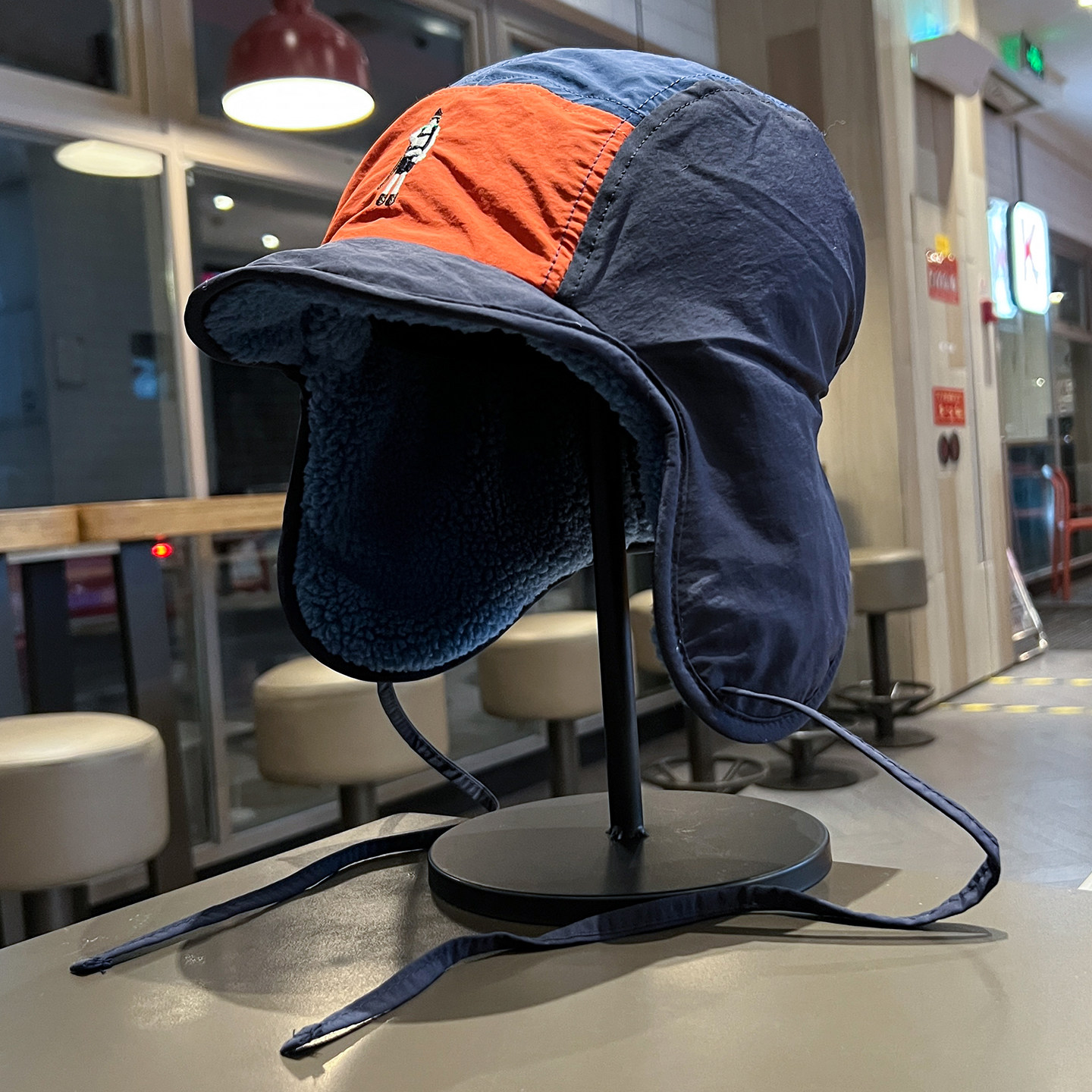 复古拼色飞行员帽子男女户外骑车登山护耳帽秋冬季加厚加绒雷锋帽