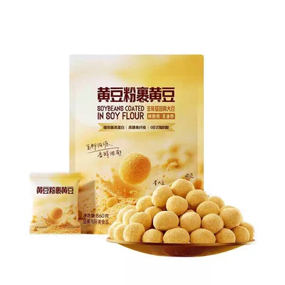 山姆黄豆粉裹黄豆非转基因大豆烘焙坚果休闲零食正品会员超市代购