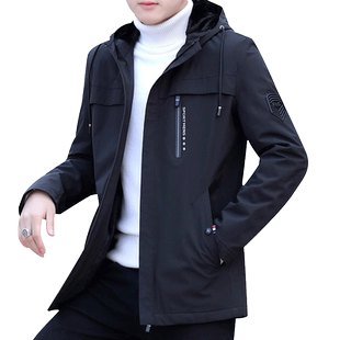 2025秋季新款男士夹克外套男秋冬加绒潮流宽松休闲男装外衣服上衣