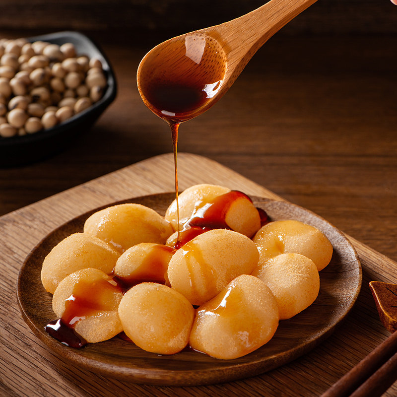 中冠集团糯米红糖糍粑180g 开袋即食 成都特产小吃零食网红三大炮