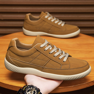 男鞋冬季2026新款轻便软底耐磨上班工作板鞋男士运动休闲阿甘潮鞋