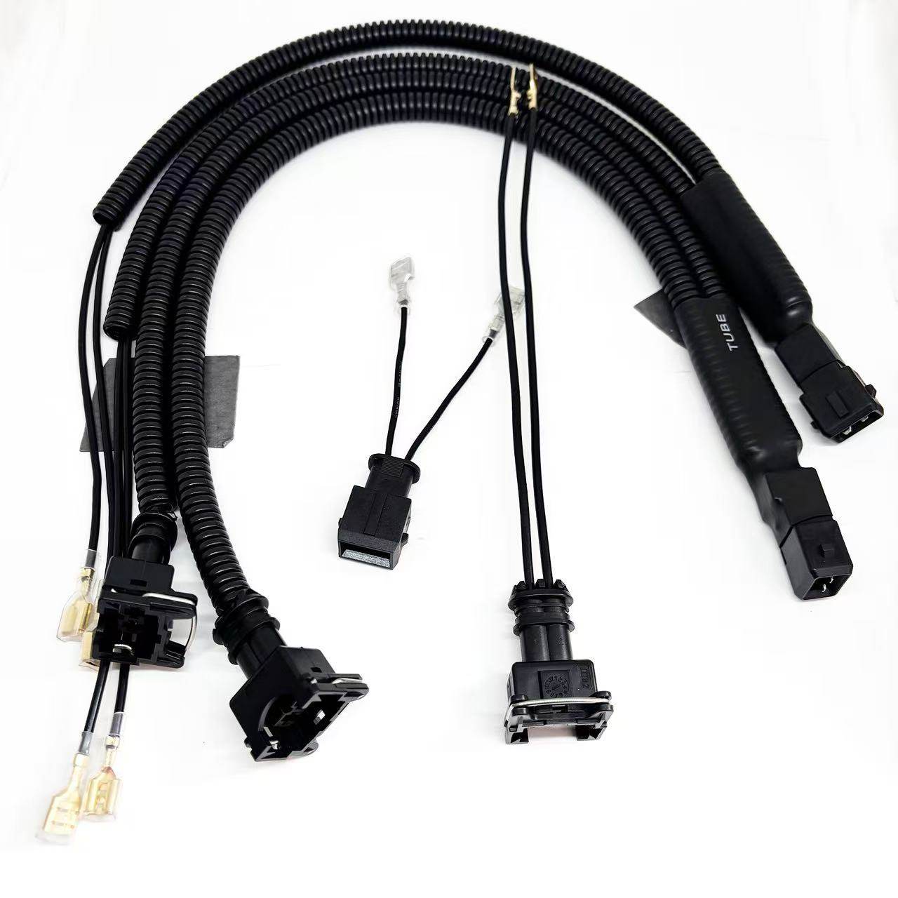 适用吉利几何极氪领克远景全球鹰博越帝豪银河改装蜗牛喇叭插头