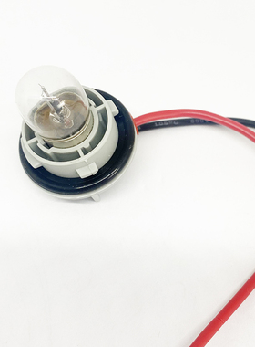 适用解放J6前转向灯泡前示宽灯行车灯泡插座灯座插头24VPY21WR10W