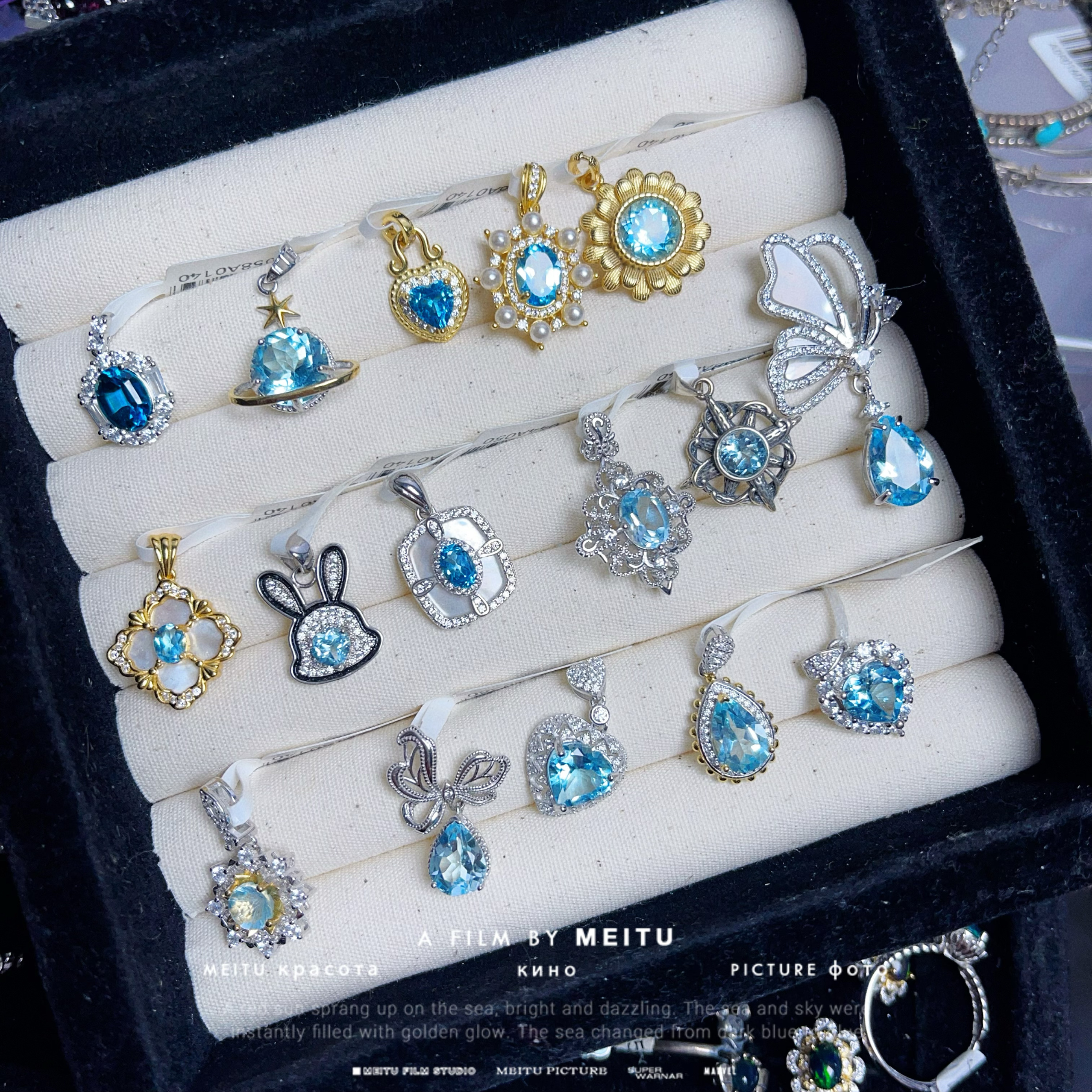 10.14更新【托帕石吊坠】天然托帕石项链吊坠女s925纯银轻奢礼物