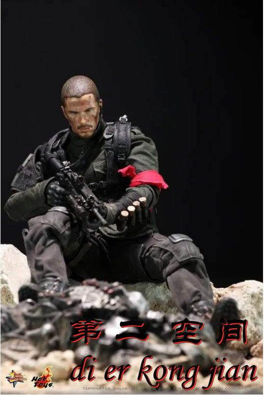 包邮顺丰 hottoys ht 1/6 终结者 未来战士 约翰康纳 2.0 mms111