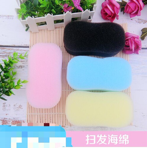 发廊美发用品碎发扫海棉刷海绵拍块擦理发店专用剃头剪发工具 - 封面