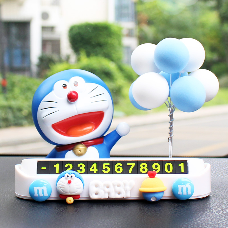 电话牌临时停车卡通号码牌