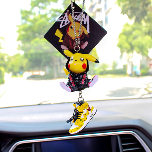 卡通公仔香薰挂件后视镜