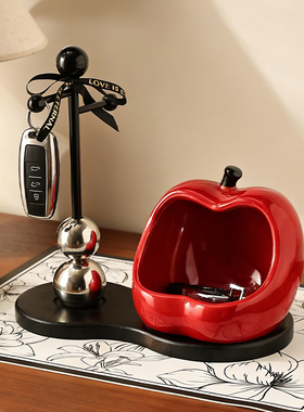 入户玄关放钥匙置物架摆件