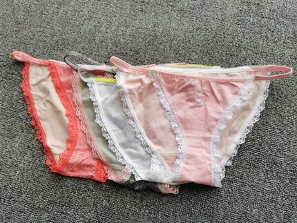 福利款６８无痕内裤女士少女低腰女生透气性感纯棉蕾丝三角裤