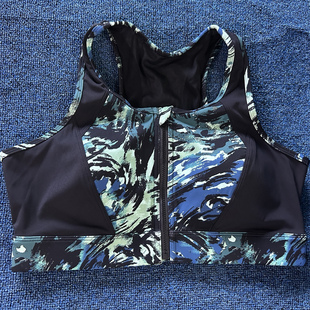 经典稳稳杯高强度前拉链运动内衣专业防震健身文胸