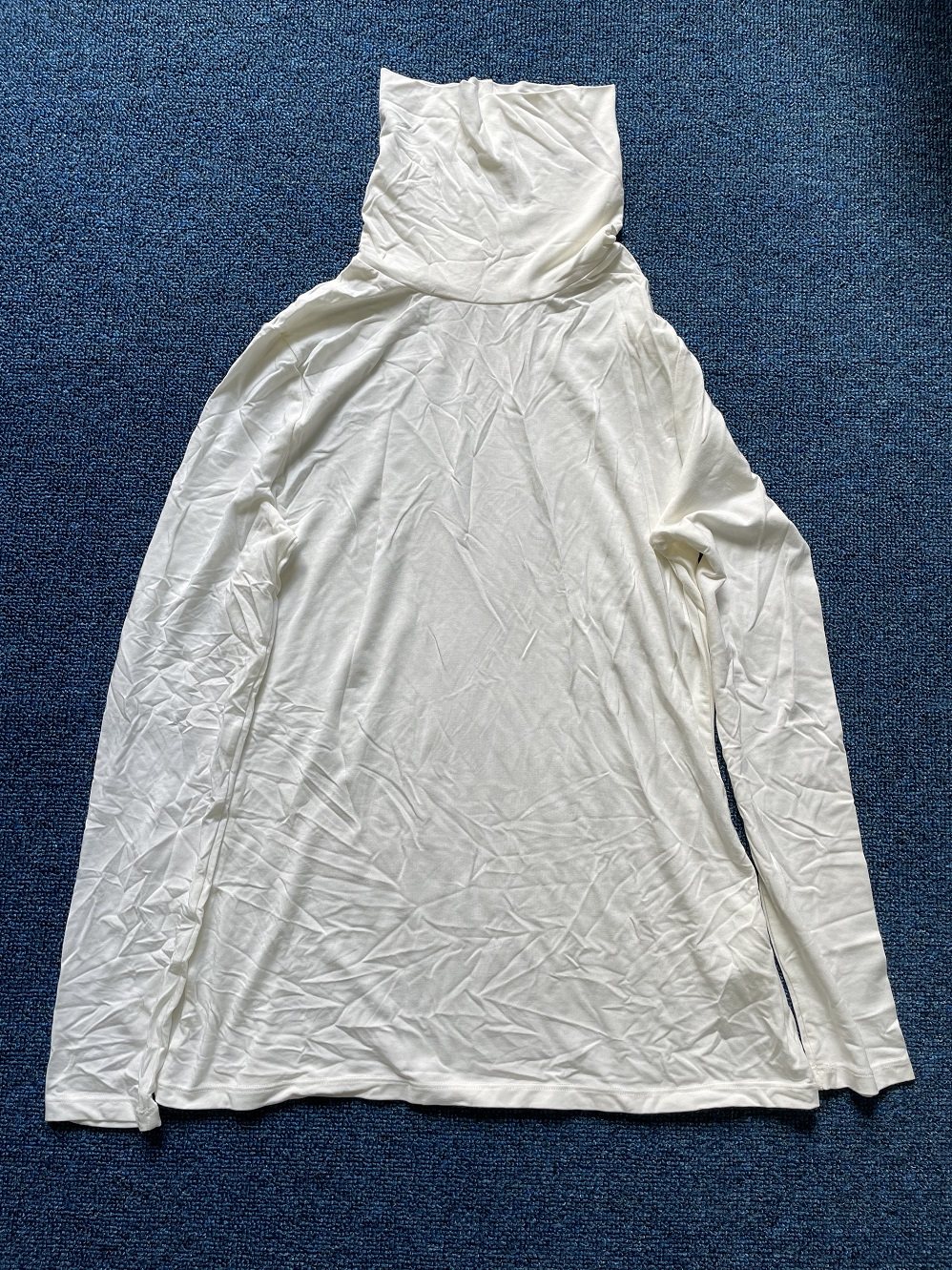 莫代尔高领运动T恤纯色宽松简约柔软垂感凉爽长袖T恤,运动服/休闲服装,运动T恤,淘宝优惠券,粉丝福利购,淘宝优惠卷