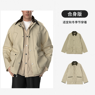 复古防风加厚 翻领美式 男士 三合一夹克多功能保暖都市休闲有型男款