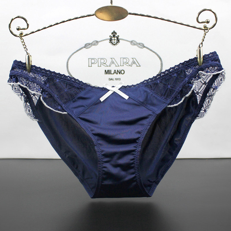 Europe and America Luxurious lady Underwear Low-waisted sexy Lace . Borneol Slip material ventilation Triangle pants pure cottonin the Lingerie/Men's underwear/Tracksuit , Briefs  category - from Buy2taobao.com to provide professional Taobao agent buy service