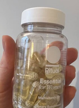 Ritual 女性essential for woman营养素18 岁+薄荷味60粒全素胶囊