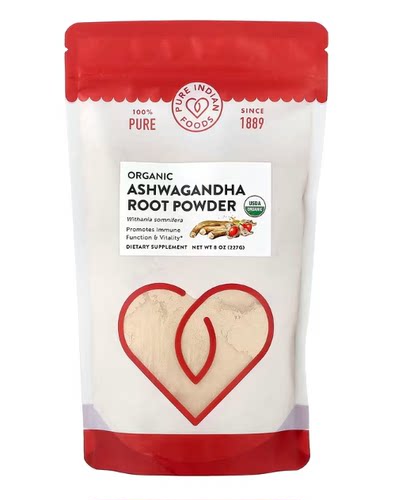 PureIndianFoods有机南非醉茄根