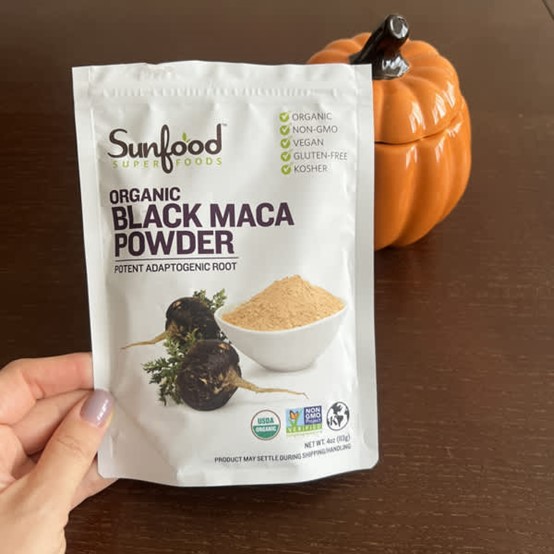 Sunfood black maca 有机黑玛卡粉 压力 113g