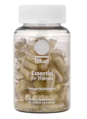 Ritual Essential for Women 产前多维生素柑橘味60粒全素胶囊