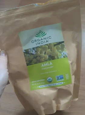 Organic India Amla 油柑子水果粉454g 草本素食 肠道 维C