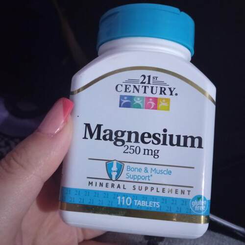 现货21st Century Magnesium 镁片+钙 强化 骨骼 牙齿110片