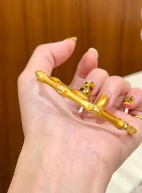 竹节手镯女点钻星芒仿真