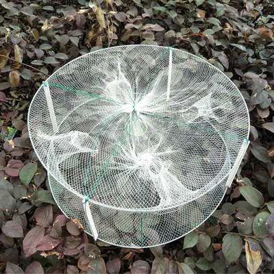 新款白色圆形网子特价包邮虾笼